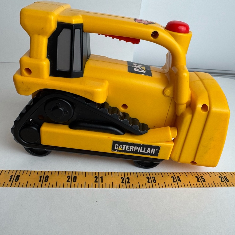 Toy State | Caterpillar Bulldozer Flashlight | Noise maker | Used